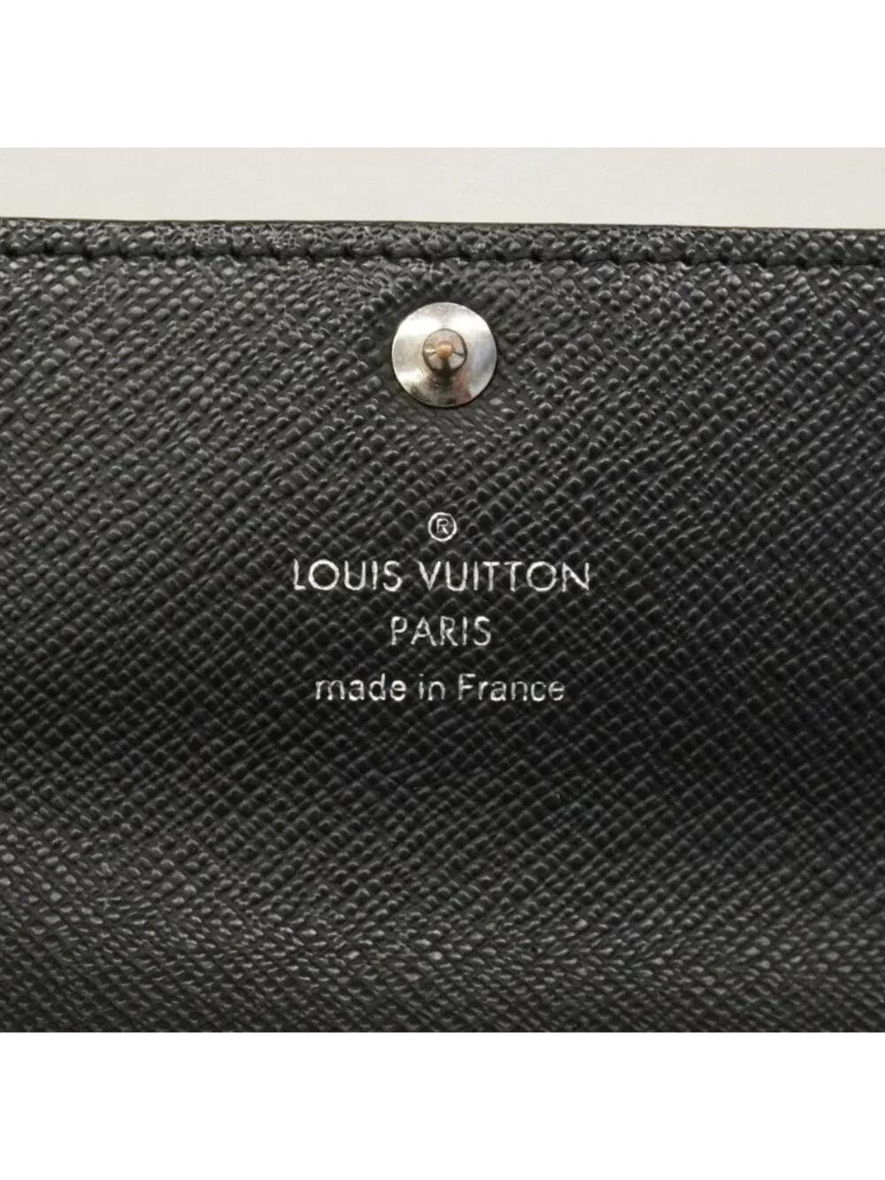Louis Vuitton Key Case Damier Graphite Multicles 6 Black Gray Key Holder